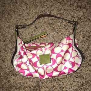 Authentic Coach Monogram Bag